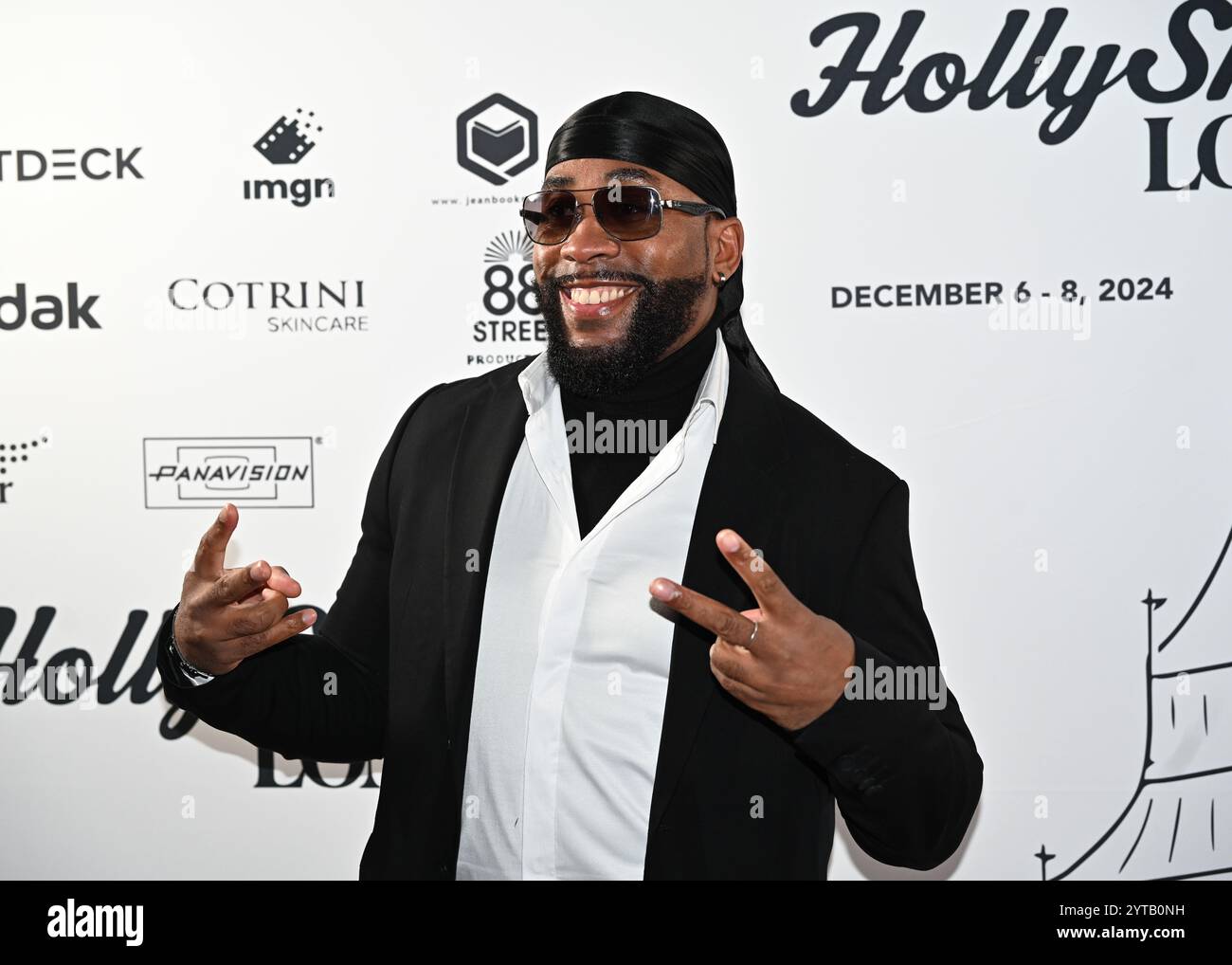 LONDRA, REGNO UNITO. 6 dicembre 2024. Kule T ha partecipato al LONDON Film Festival 'HollyShorts', celebrando i vincitori e i candidati del British Academy Award alla Beaufort House, Chelsea, Londra, Regno Unito. (Foto di 李世惠/SEE li/Picture Capital) credito: Vedi li/Picture Capital/Alamy Live News Foto Stock