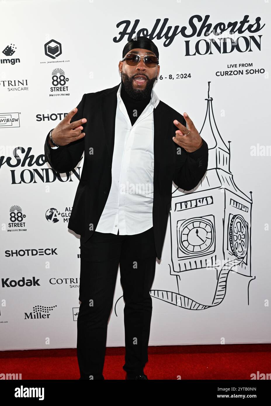 LONDRA, REGNO UNITO. 6 dicembre 2024. Kule T ha partecipato al LONDON Film Festival 'HollyShorts', celebrando i vincitori e i candidati del British Academy Award alla Beaufort House, Chelsea, Londra, Regno Unito. (Foto di 李世惠/SEE li/Picture Capital) credito: Vedi li/Picture Capital/Alamy Live News Foto Stock