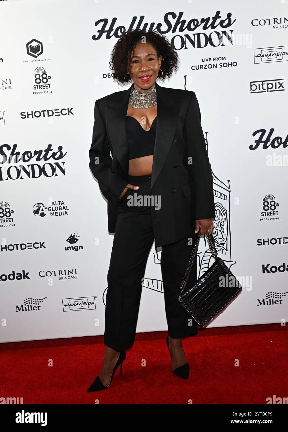 LONDRA, REGNO UNITO. 6 dicembre 2024. Karen Bryson MBE ha partecipato al LONDON Film Festival 'HollyShorts', celebrando i vincitori e i candidati del British Academy Award alla Beaufort House, Chelsea, Londra, Regno Unito. (Foto di 李世惠/SEE li/Picture Capital) credito: Vedi li/Picture Capital/Alamy Live News Foto Stock
