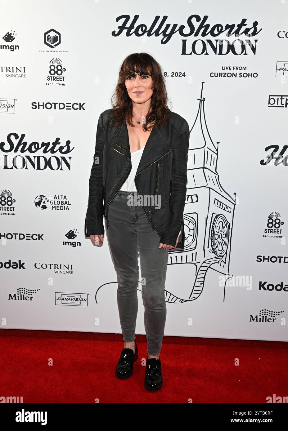 LONDRA, REGNO UNITO. 6 dicembre 2024. Laura Campbell ha partecipato al LONDON Film Festival 'HollyShorts', celebrando i vincitori e i candidati del British Academy Award alla Beaufort House, Chelsea, Londra, Regno Unito. (Foto di 李世惠/SEE li/Picture Capital) credito: Vedi li/Picture Capital/Alamy Live News Foto Stock