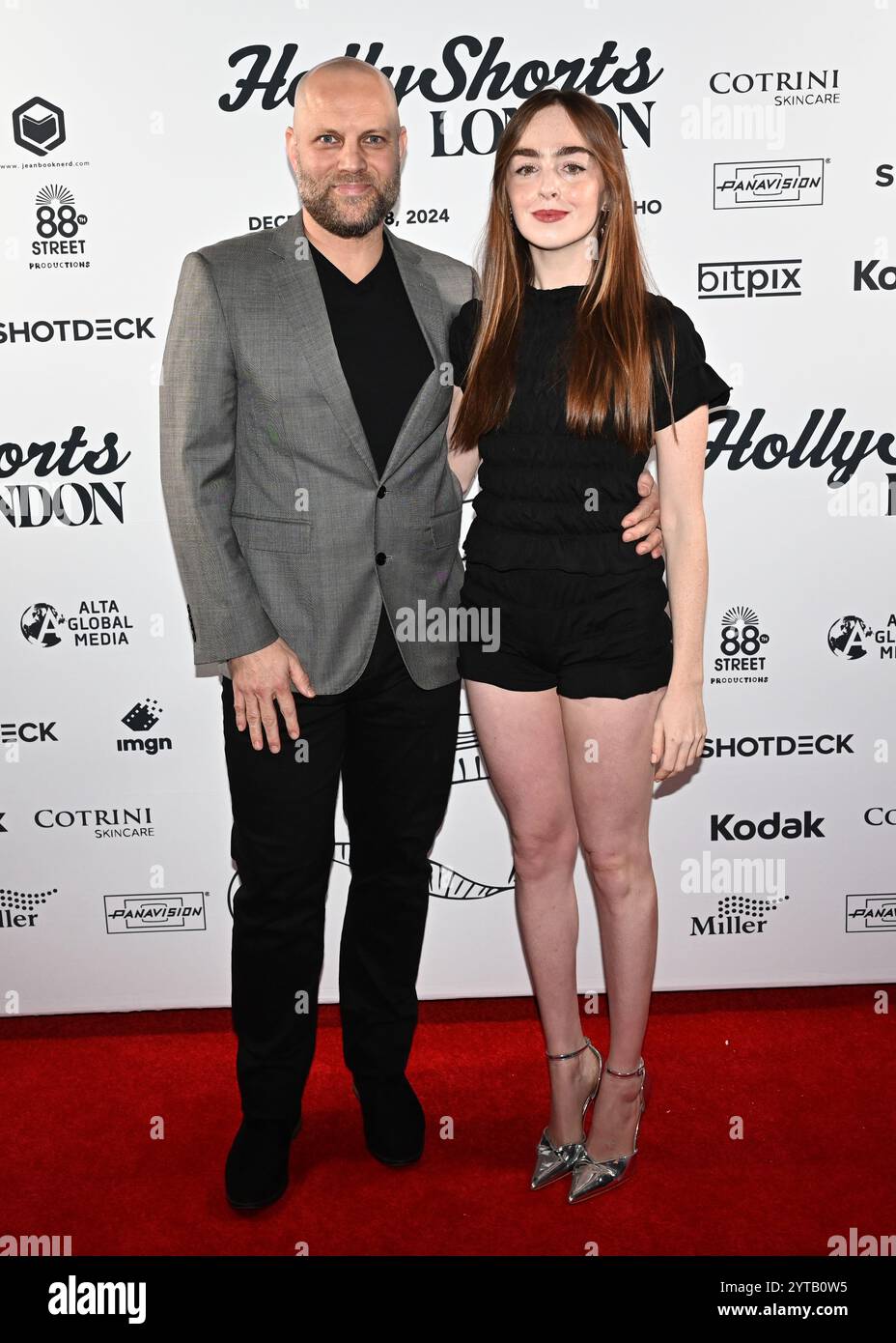 LONDRA, REGNO UNITO. 6 dicembre 2024. Louisa Connolly-Burnham ha partecipato al LONDON Film Festival 'HollyShorts', celebrando i vincitori e i candidati del British Academy Award a Beaufort House, Chelsea, Londra, Regno Unito. (Foto di 李世惠/SEE li/Picture Capital) credito: Vedi li/Picture Capital/Alamy Live News Foto Stock