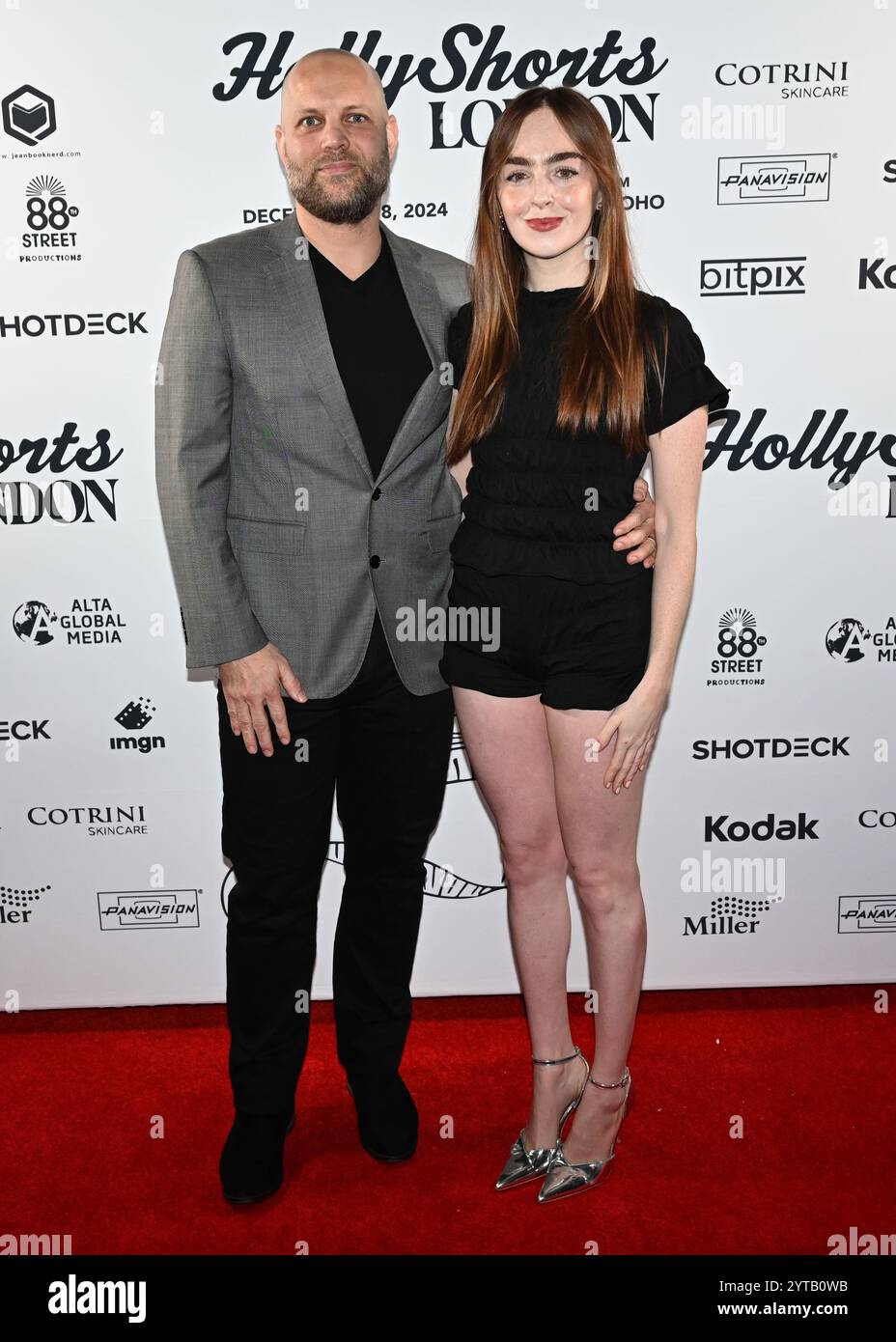 LONDRA, REGNO UNITO. 6 dicembre 2024. Louisa Connolly-Burnham ha partecipato al LONDON Film Festival 'HollyShorts', celebrando i vincitori e i candidati del British Academy Award a Beaufort House, Chelsea, Londra, Regno Unito. (Foto di 李世惠/SEE li/Picture Capital) credito: Vedi li/Picture Capital/Alamy Live News Foto Stock