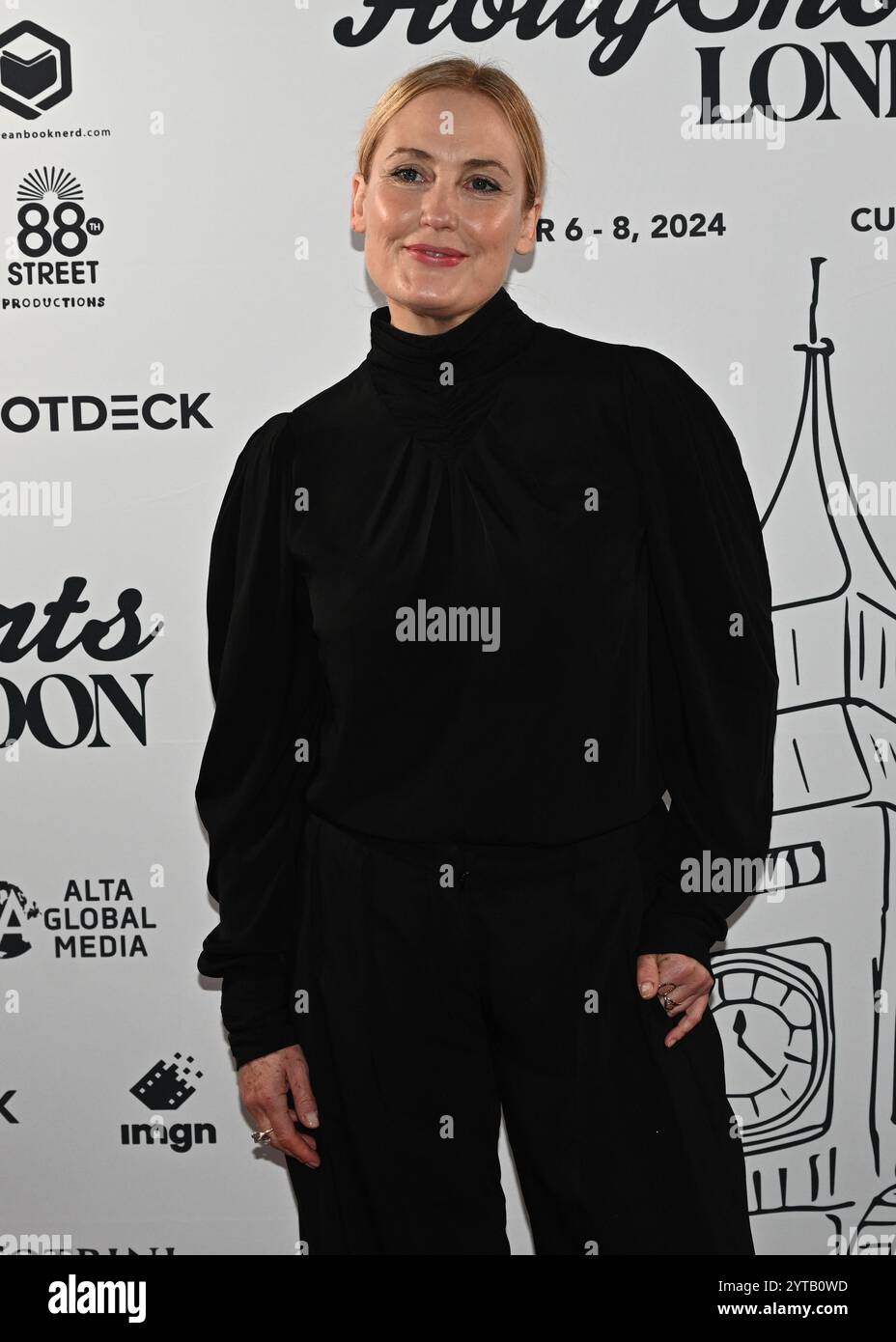 LONDRA, REGNO UNITO. 6 dicembre 2024. Mika Simmons ha partecipato al LONDON Film Festival 'HollyShorts', celebrando i vincitori e i candidati del British Academy Award alla Beaufort House, Chelsea, Londra, Regno Unito. (Foto di 李世惠/SEE li/Picture Capital) credito: Vedi li/Picture Capital/Alamy Live News Foto Stock