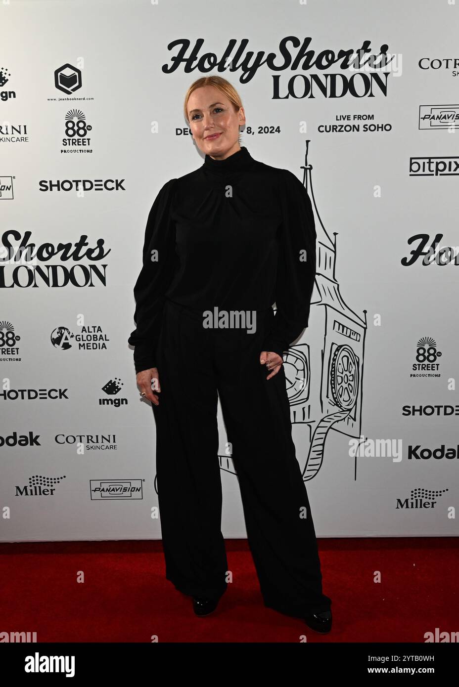 LONDRA, REGNO UNITO. 6 dicembre 2024. Mika Simmons ha partecipato al LONDON Film Festival 'HollyShorts', celebrando i vincitori e i candidati del British Academy Award alla Beaufort House, Chelsea, Londra, Regno Unito. (Foto di 李世惠/SEE li/Picture Capital) credito: Vedi li/Picture Capital/Alamy Live News Foto Stock