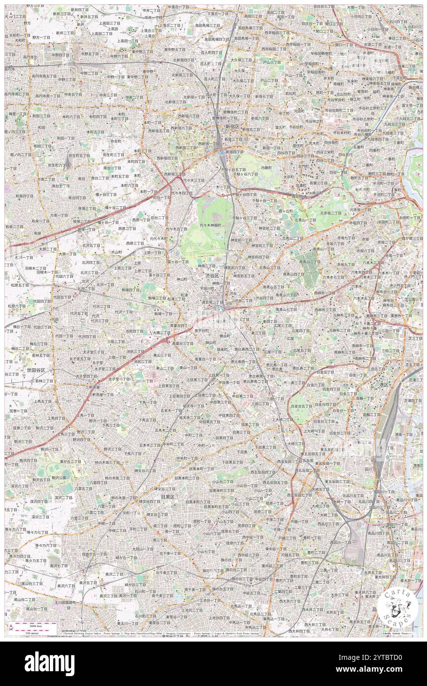 Chiesa di Gesù Cristo Santi degli ultimi giorni, JP, Giappone, Tokyo, N 35 39' 20'', N 139 41' 56'', MAP, Cartascapes Map pubblicata nel 2024. Esplora Cartascapes, una mappa che rivela i diversi paesaggi, culture ed ecosistemi della Terra. Viaggia attraverso il tempo e lo spazio, scoprendo l'interconnessione del passato, del presente e del futuro del nostro pianeta. Foto Stock