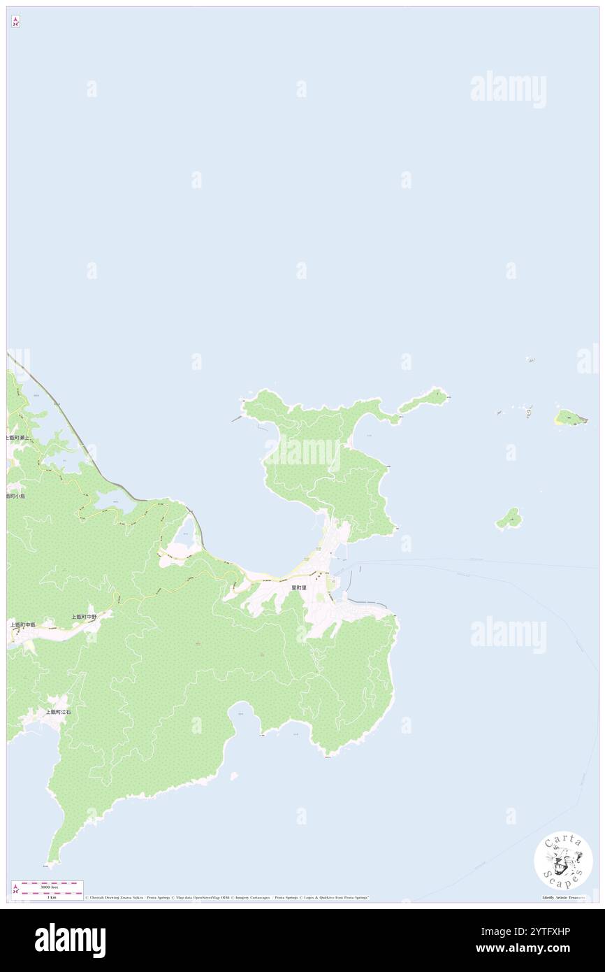 Tomi Yama, Satsumasendai Shi, JP, Giappone, Kagoshima, N 31 51' 38'', N 129 54' 53'', MAP, Cartascapes Map pubblicata nel 2024. Esplora Cartascapes, una mappa che rivela i diversi paesaggi, culture ed ecosistemi della Terra. Viaggia attraverso il tempo e lo spazio, scoprendo l'interconnessione del passato, del presente e del futuro del nostro pianeta. Foto Stock