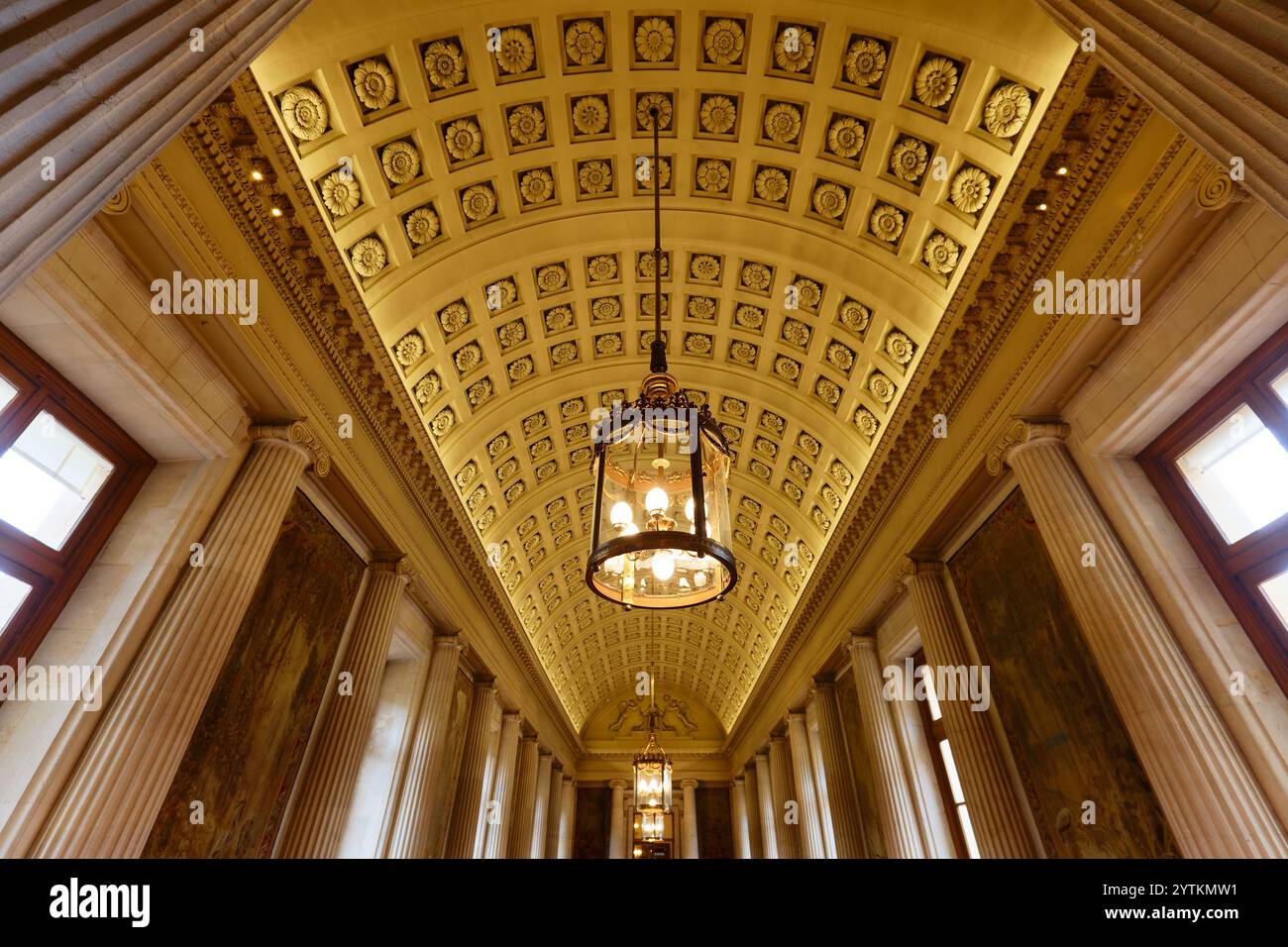 PARIGI, FRANCIA, SEPEMBER 22 , 2024 ' : sala dei Messaggeri di Stato nel palazzo del Lussemburgo, sede del senato francese. Parigi. Francia. Foto Stock
