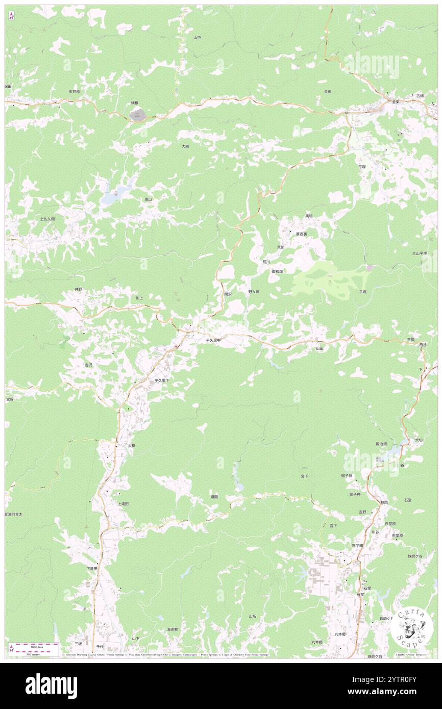 Osaki, Minamib? Shi, JP, Giappone, Chiba, N 35 5' 58'', N 139 55' 28'', MAP, Cartascapes Map pubblicata nel 2024. Esplora Cartascapes, una mappa che rivela i diversi paesaggi, culture ed ecosistemi della Terra. Viaggia attraverso il tempo e lo spazio, scoprendo l'interconnessione del passato, del presente e del futuro del nostro pianeta. Foto Stock