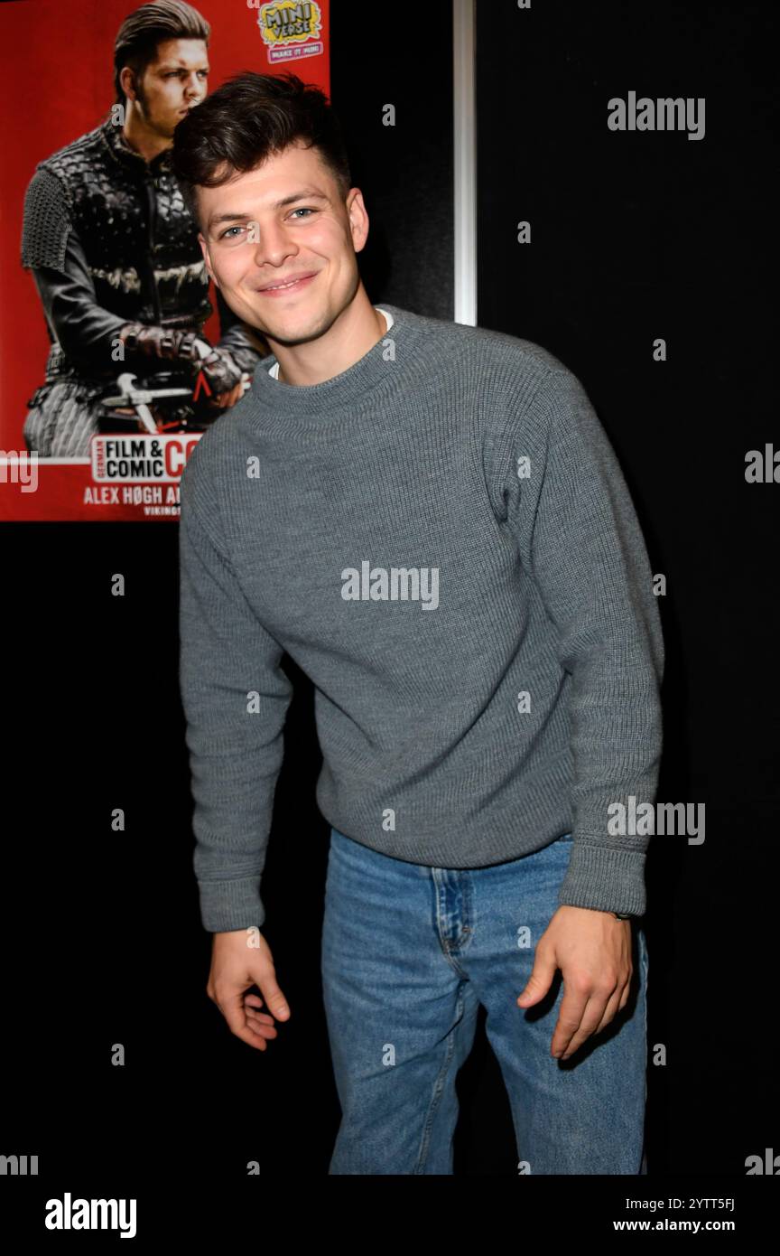 Alex Hogh Andersen auf der German Film Comic con Dortmund in der Messehalle. Dortmund, 07.12.2024 anni Foto Stock
