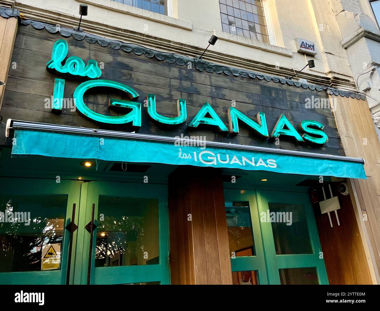 Ristorante Las Iguanas in Mill Lane. Cardiff, Galles, Regno Unito. 26 novembre 2024. Foto Stock