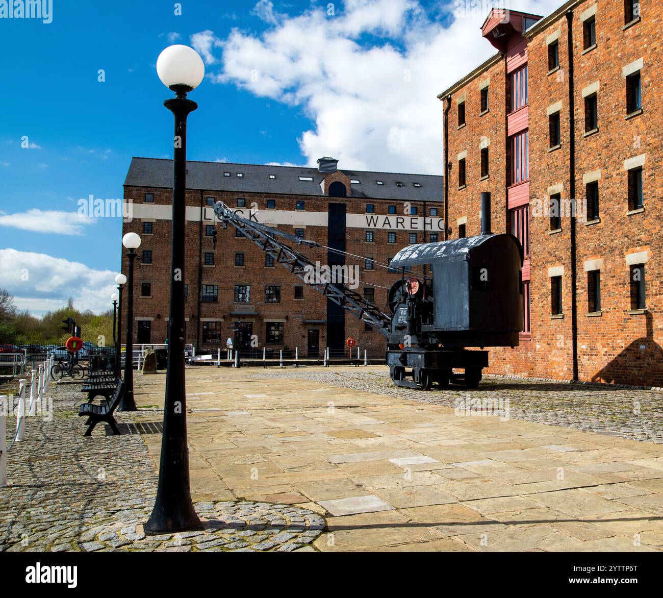 Gloucester Docks, Regno Unito Foto Stock