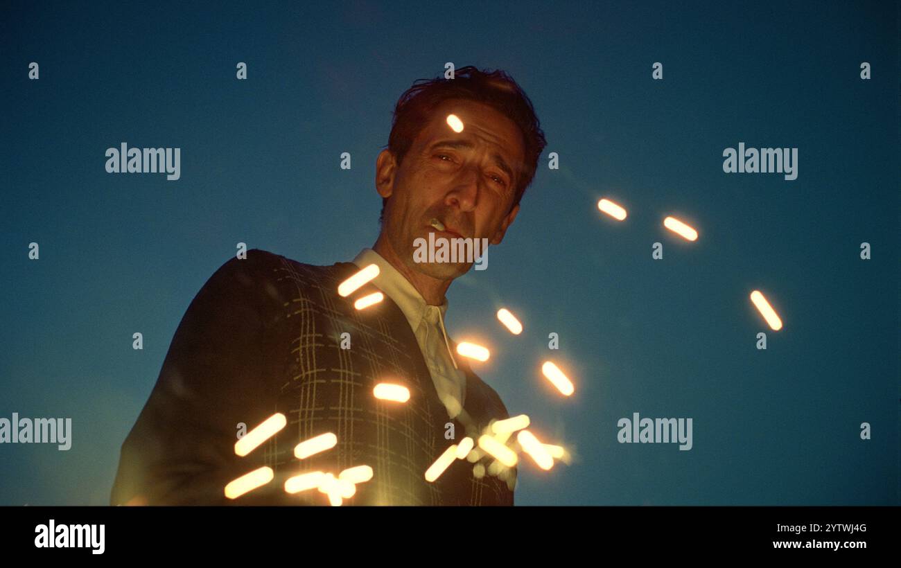 Il brutalista Adrien Brody Foto Stock