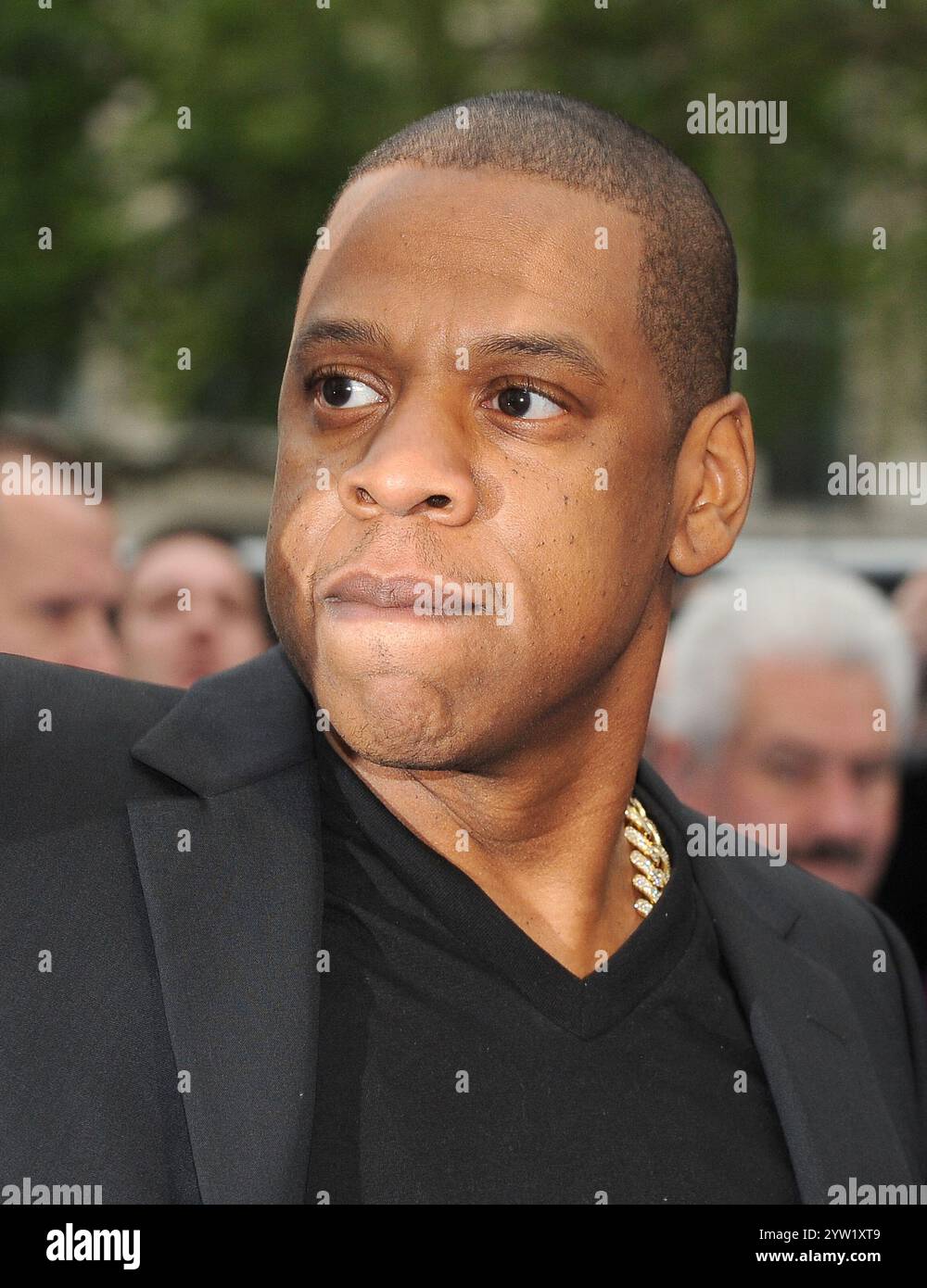 LONDRA, INGHILTERRA - 16 MAGGIO: Jay-Z partecipa alla prima inglese di "Men in Black 3" all'Odeon Leicester Square il 16 maggio 2012 a Londra, Inghilterra. Persone: Jay-Z Foto Stock