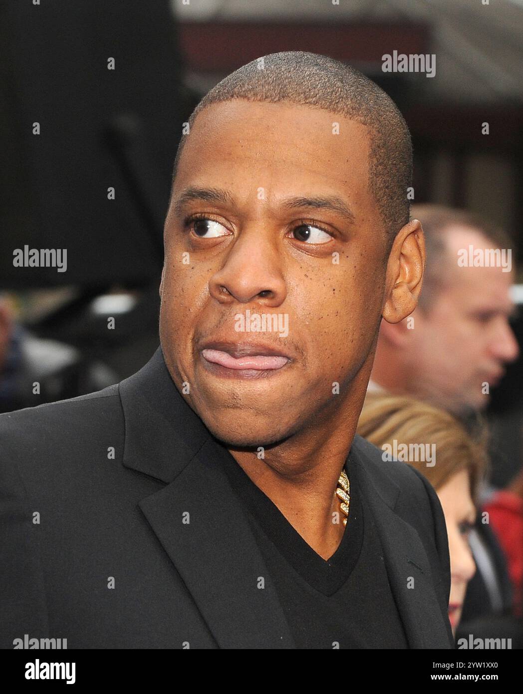 LONDRA, INGHILTERRA - 16 MAGGIO: Jay-Z partecipa alla prima inglese di "Men in Black 3" all'Odeon Leicester Square il 16 maggio 2012 a Londra, Inghilterra. Persone: Jay-Z Foto Stock