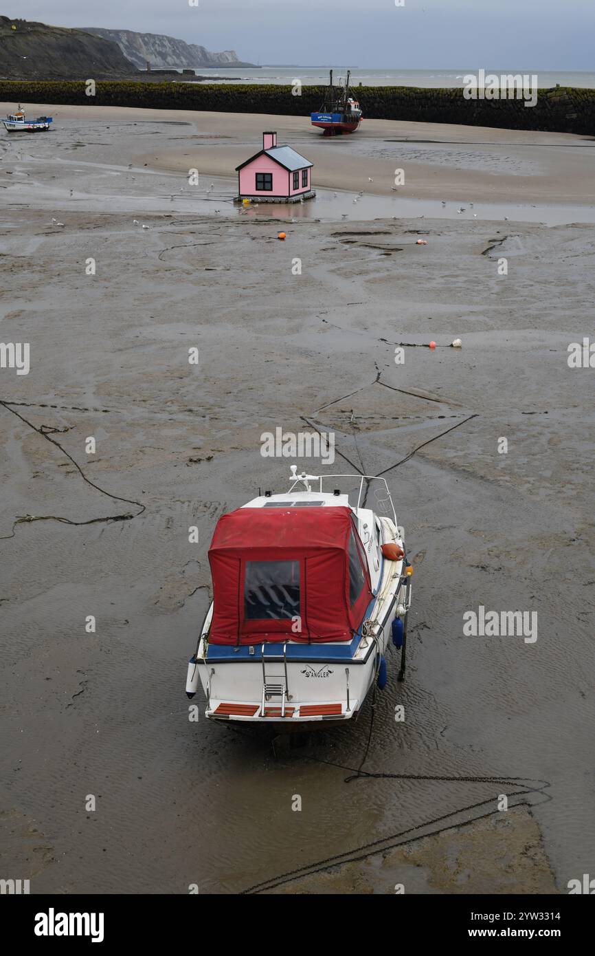 Porto di Folkestone, Kent Foto Stock