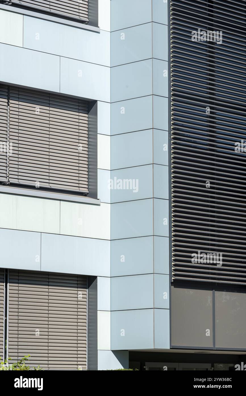 Facciata di un edificio in città Foto Stock