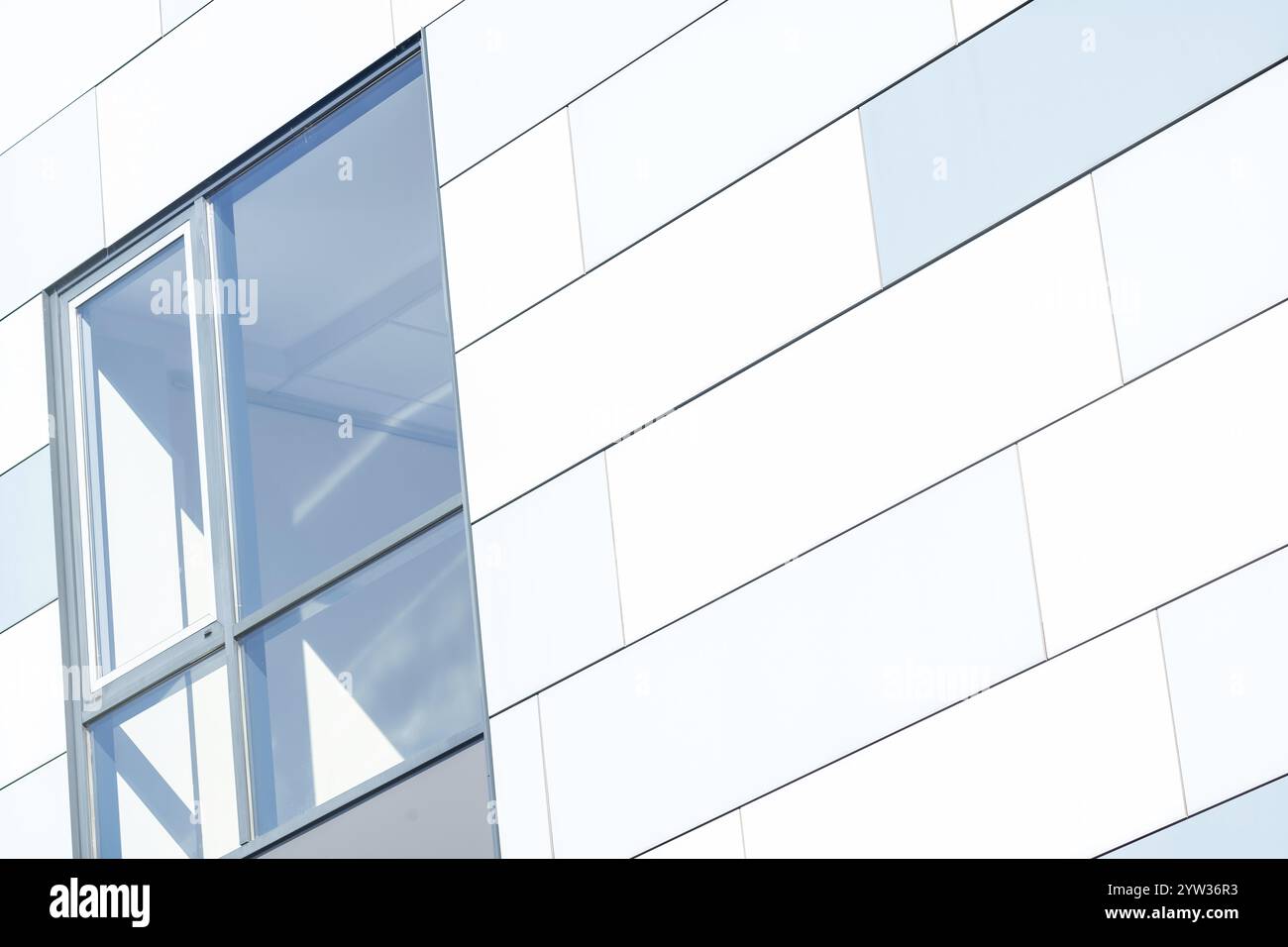 Facciata di un edificio in città Foto Stock