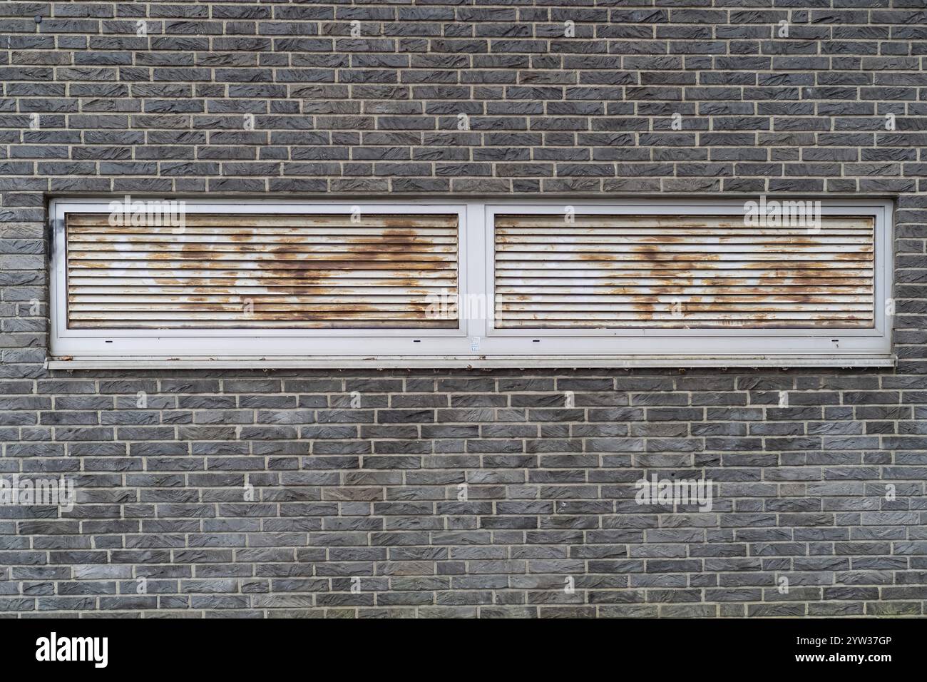 Facciata di un edificio in città Foto Stock