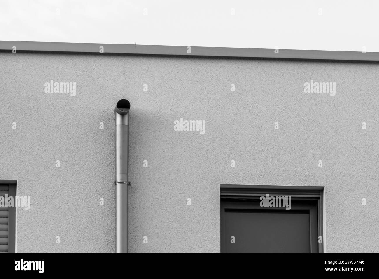 Facciata di un edificio in città Foto Stock