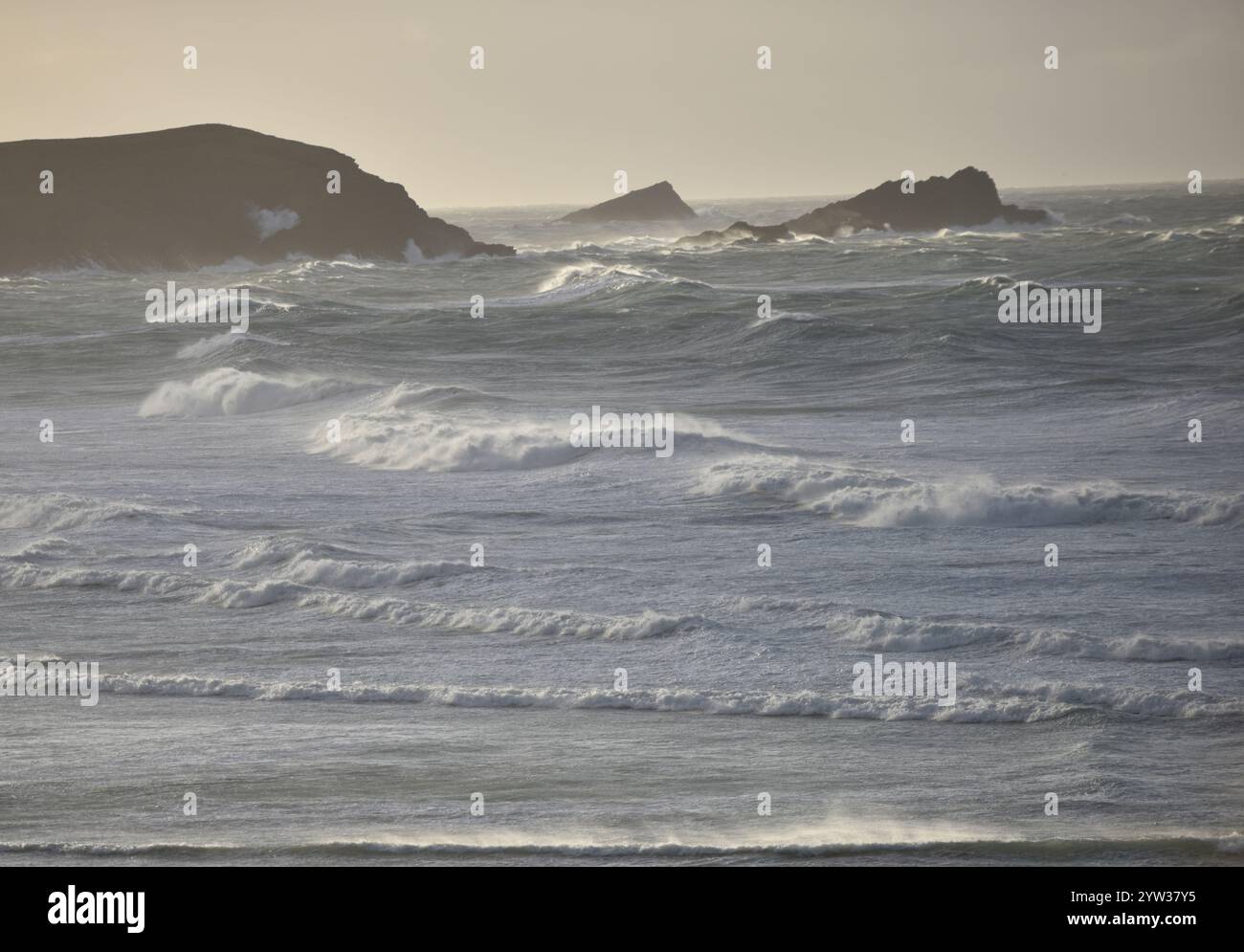 Tempesta i mari di Darrah Foto Stock