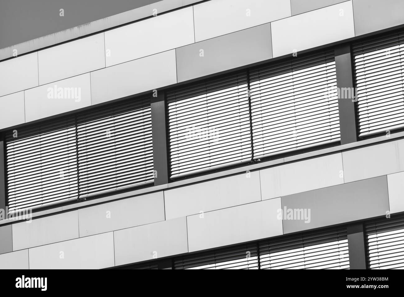 Facciata di un edificio in città Foto Stock