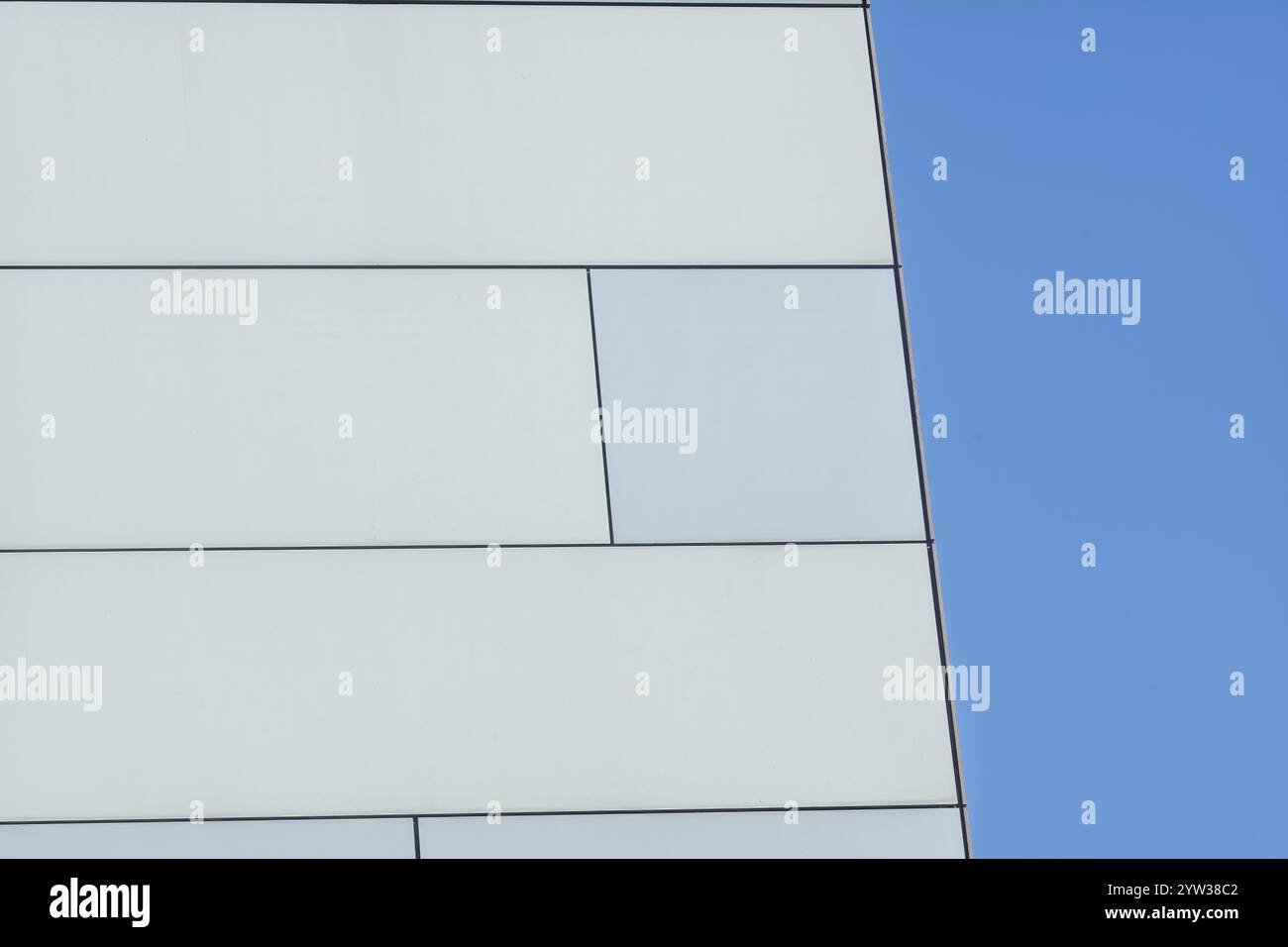 Facciata di un edificio in città Foto Stock