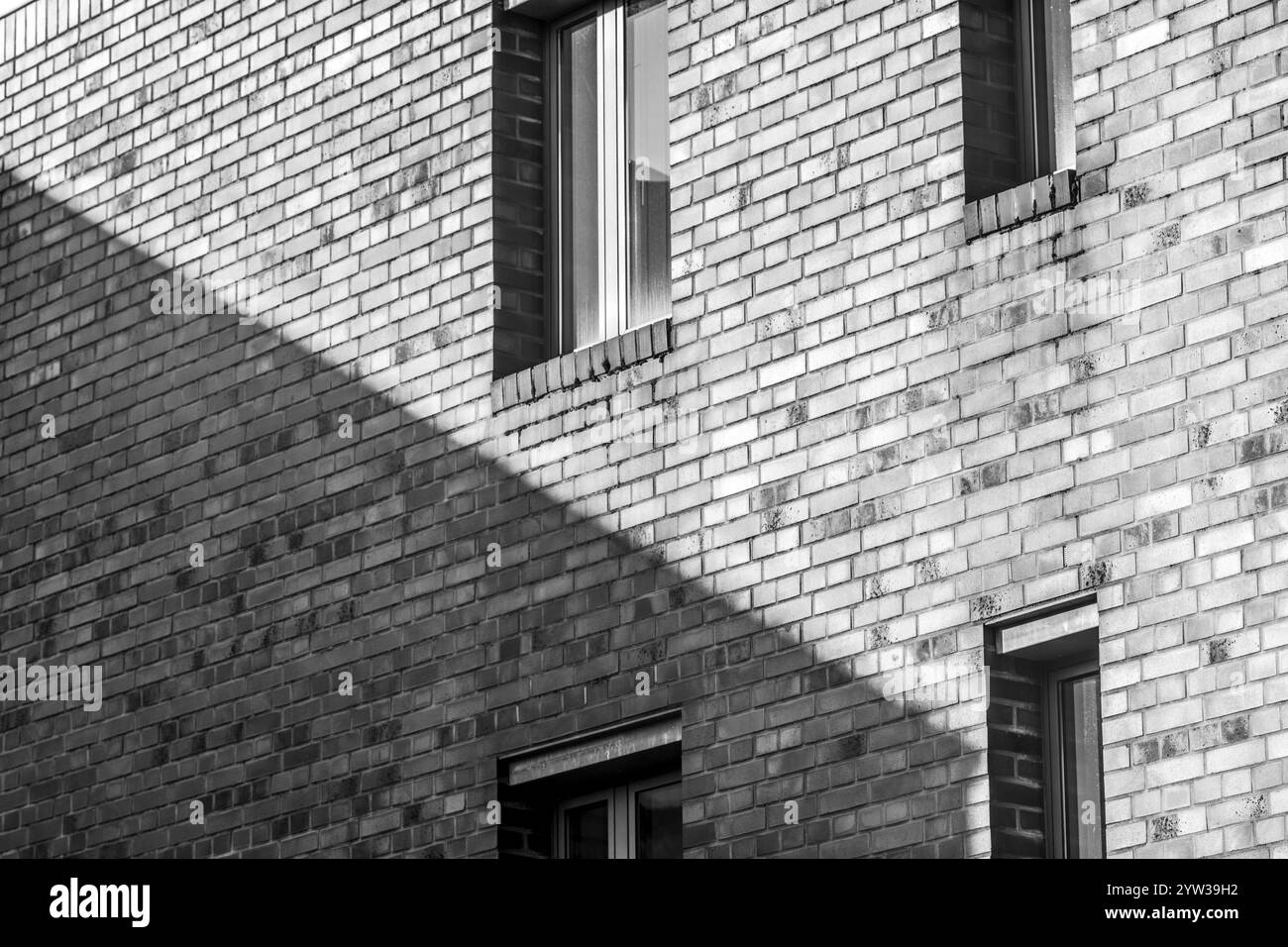 Facciata di un edificio in città Foto Stock