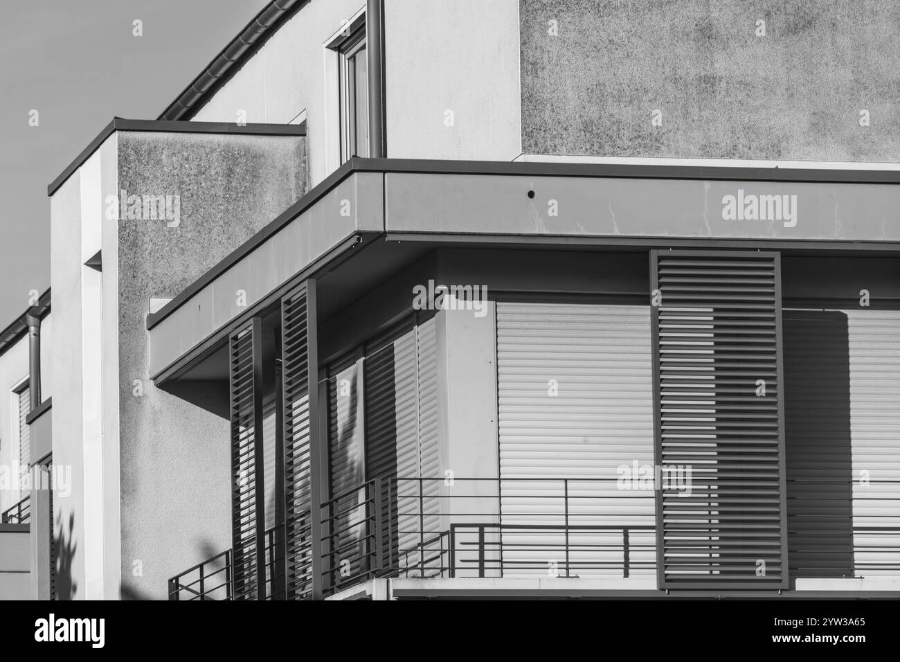 Facciata di un edificio in città Foto Stock