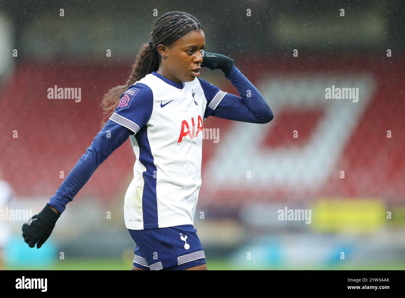 Londra, Regno Unito. 8 dicembre 2024. Jessica Naz durante Tottenham Hotspur vs Everton nella WSL. Foto Stock