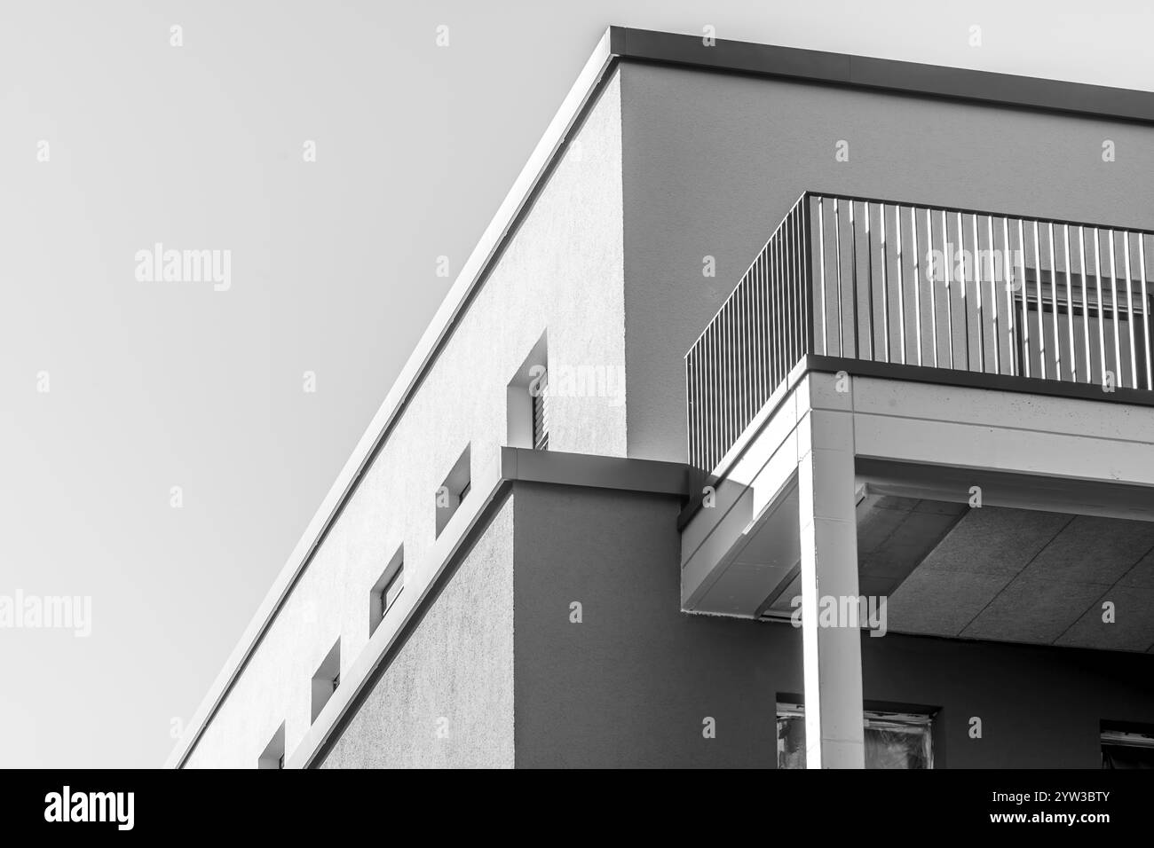 Facciata di un edificio in città Foto Stock