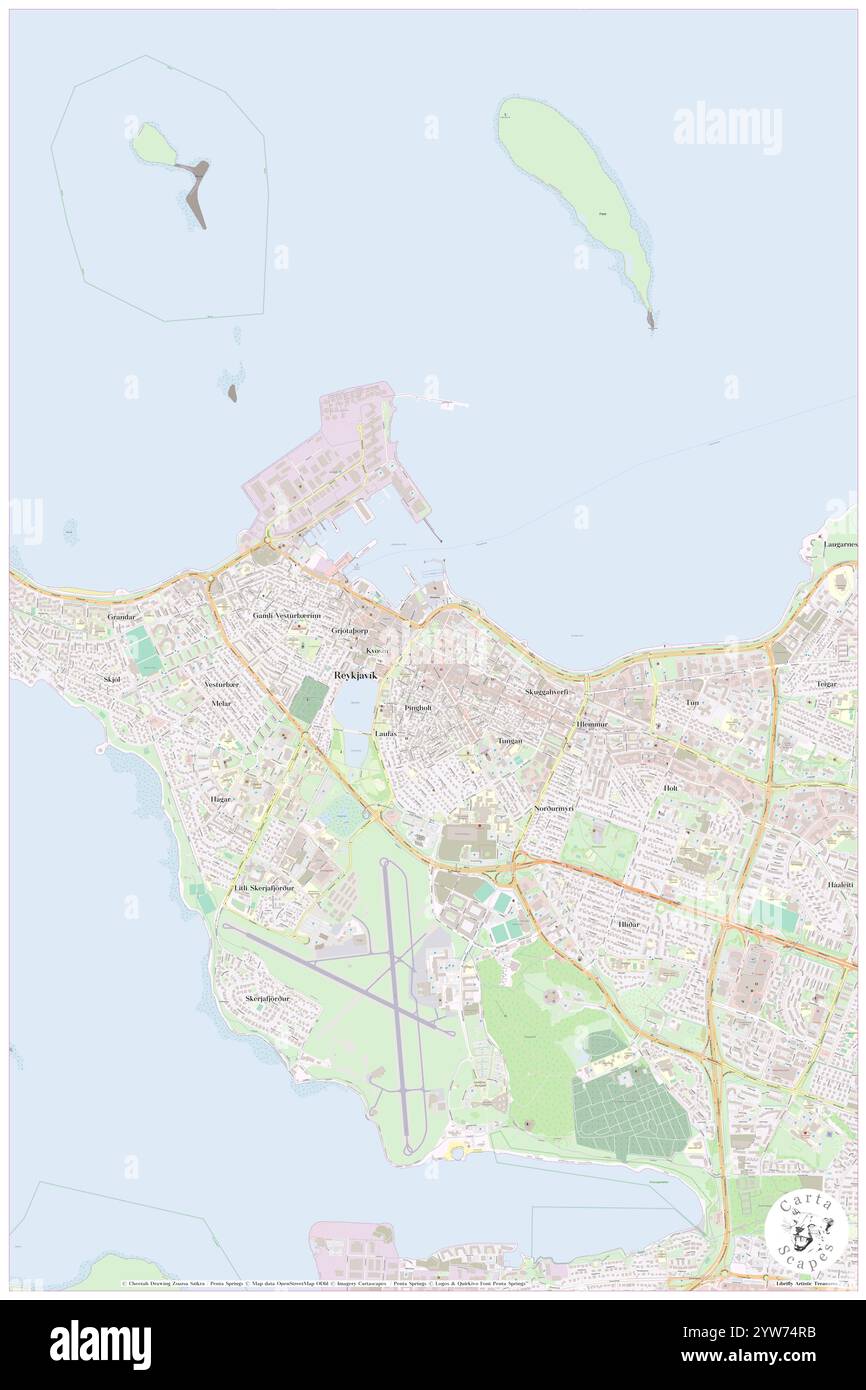 Center Hotel Arnarhvoll, Reykjavíkurborg, IS, Islanda, regione capitale, N 64 8' 50'', S 21 55' 58'', MAP, Cartascapes Map pubblicata nel 2024. Esplora Cartascapes, una mappa che rivela i diversi paesaggi, culture ed ecosistemi della Terra. Viaggia attraverso il tempo e lo spazio, scoprendo l'interconnessione del passato, del presente e del futuro del nostro pianeta. Foto Stock