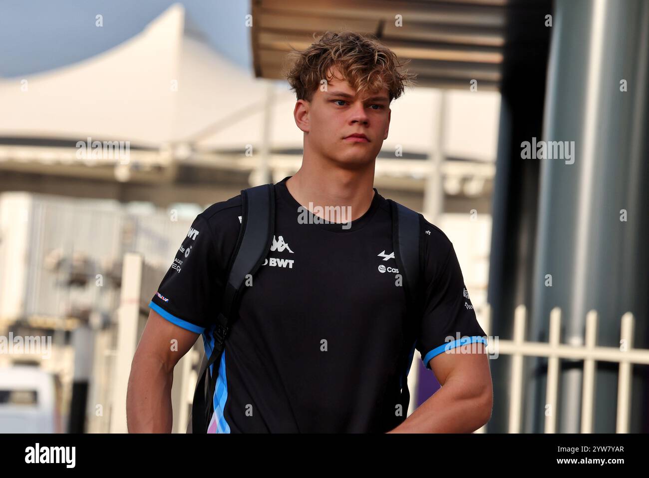 Abu Dhabi, Abu Dhabi. 10 dicembre 2024. Paul Aron (EST) Alpine F1 Team. Formula 1 Testing, martedì 10 dicembre 2024. Yas Marina Circuit, Abu Dhabi, Emirati Arabi Uniti. Crediti: James Moy/Alamy Live News Foto Stock