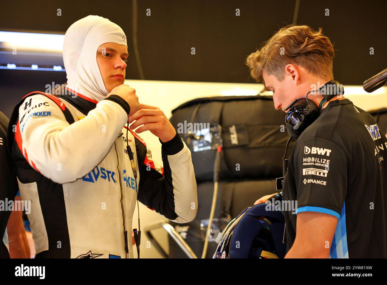 Abu Dhabi, Abu Dhabi. 10 dicembre 2024. Paul Aron (EST) Alpine F1 Team. 10.12.2024. Test di formula 1, Yas Marina Circuit, Abu Dhabi, martedì. Il credito fotografico dovrebbe essere: XPB/Alamy Live News. Foto Stock