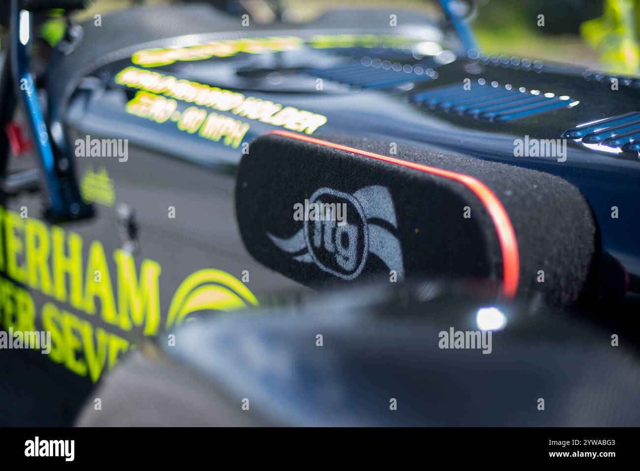 Caterham 7 auto sportiva inglese open top Foto Stock