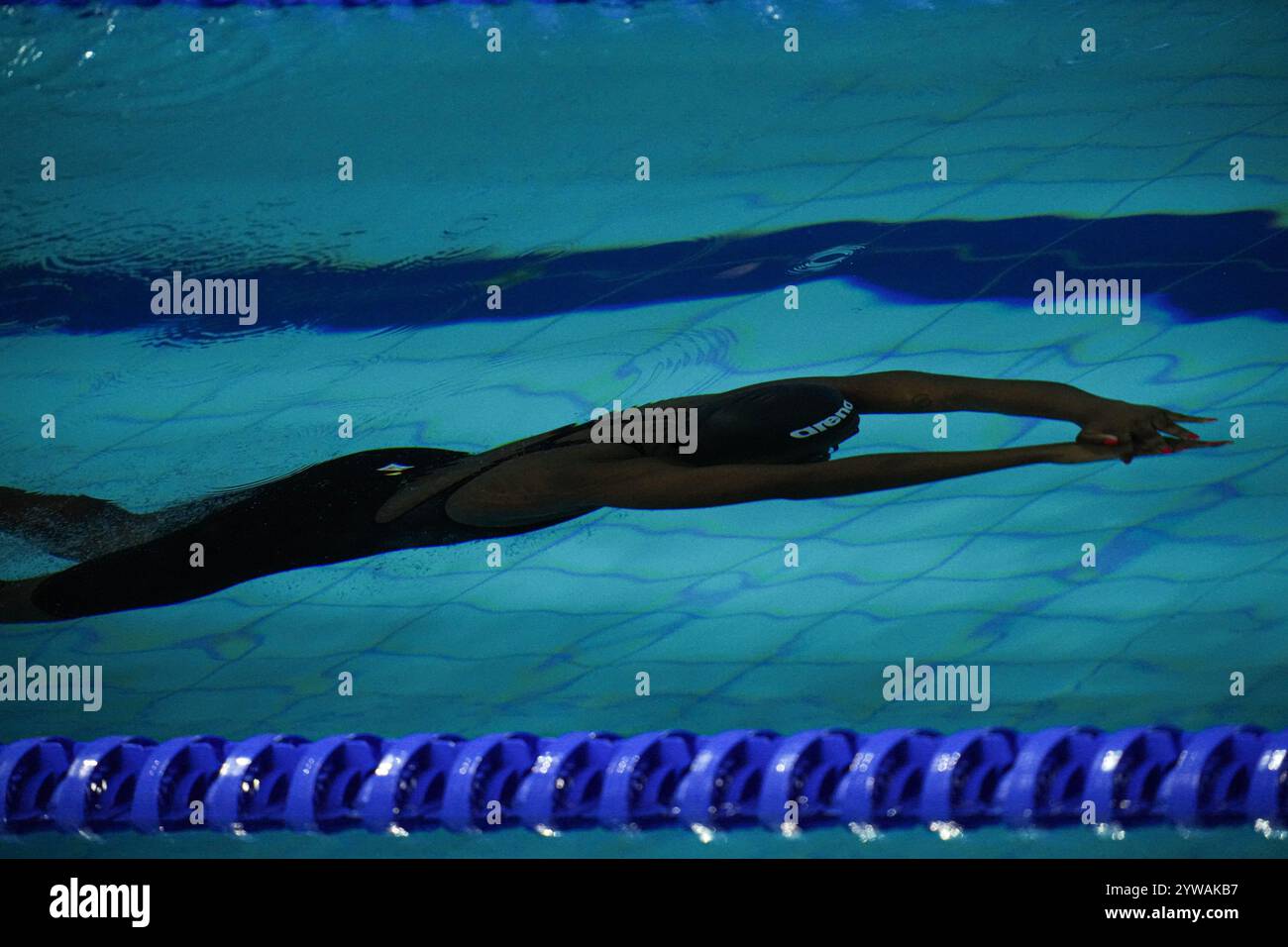 Budapest, Ungheria. 10 dicembre 2024. Mood at the World Aquatics Swimming Championship 25m Budapest 2024, 10 dicembre, (foto di Gian Mattia D'Alberto/LaPresse) crediti: LaPresse/Alamy Live News Foto Stock