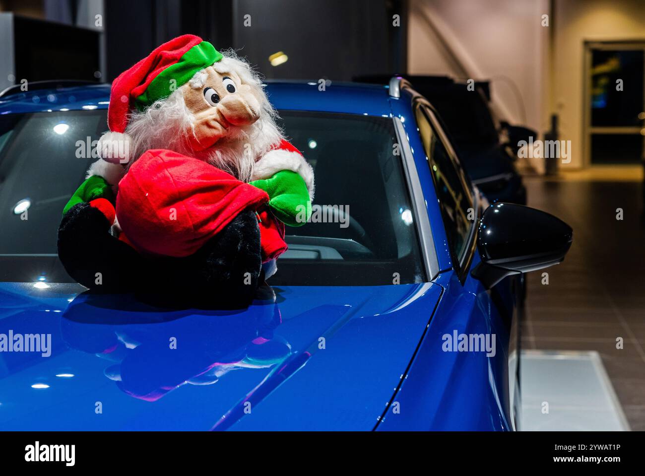 Audi, concessionario. Foto Stock