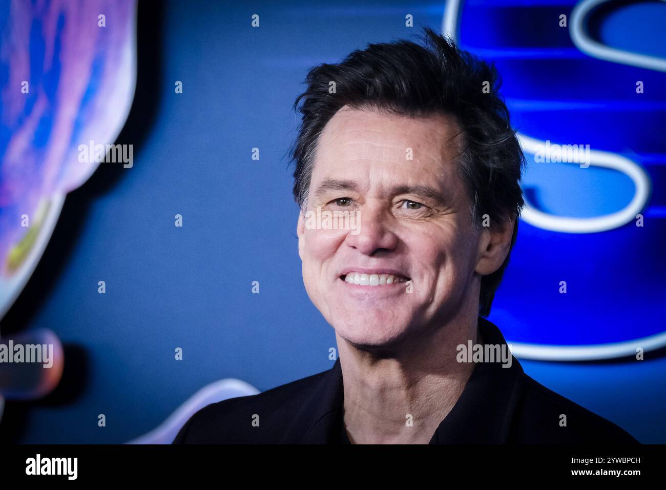 Londra, Regno Unito. 10 dicembre 2024. Jim Carrey ha fotografato alla premiere britannica di Sonic the Hedgehog 3. Foto di Julie Edwards./Alamy Live News Foto Stock