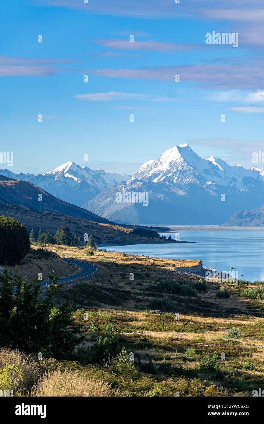 MT. Parco nazionale Cook Foto Stock