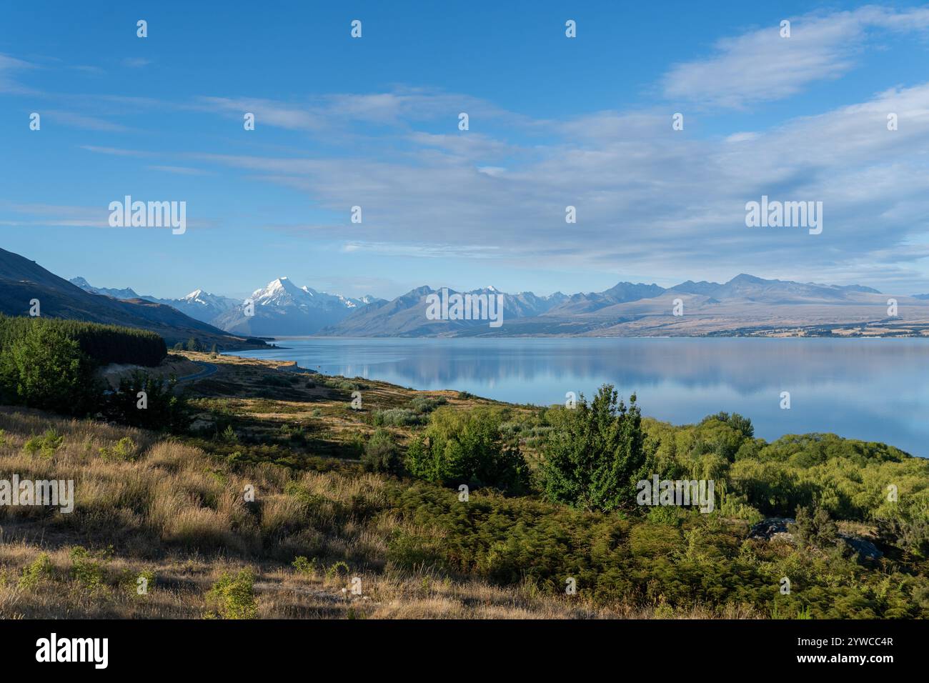 MT. Parco nazionale Cook Foto Stock