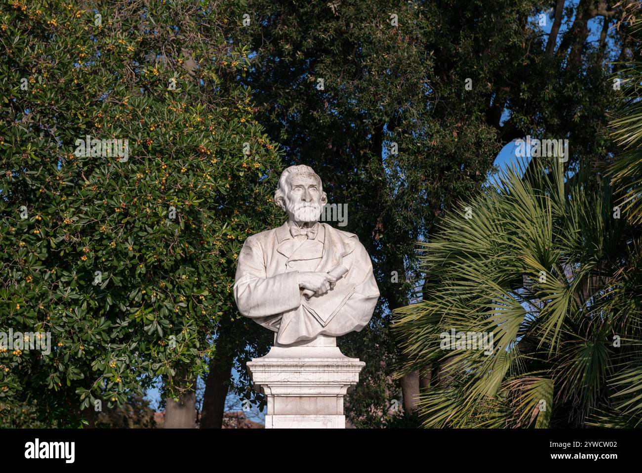 Giuseppe Verdi, è stato un compositore e politico italiano. È universalmente riconosciuto come uno dei più grandi compositori d'opera e compositori di tutti i tempi, Foto Stock