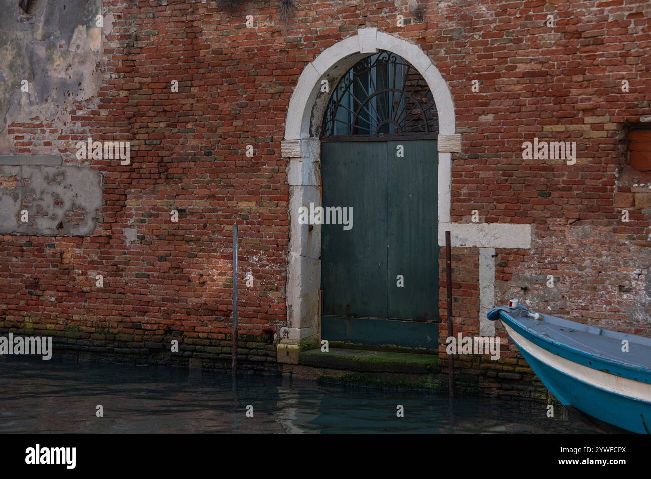 Ingresso al magazzino di Venezia. Foto Stock