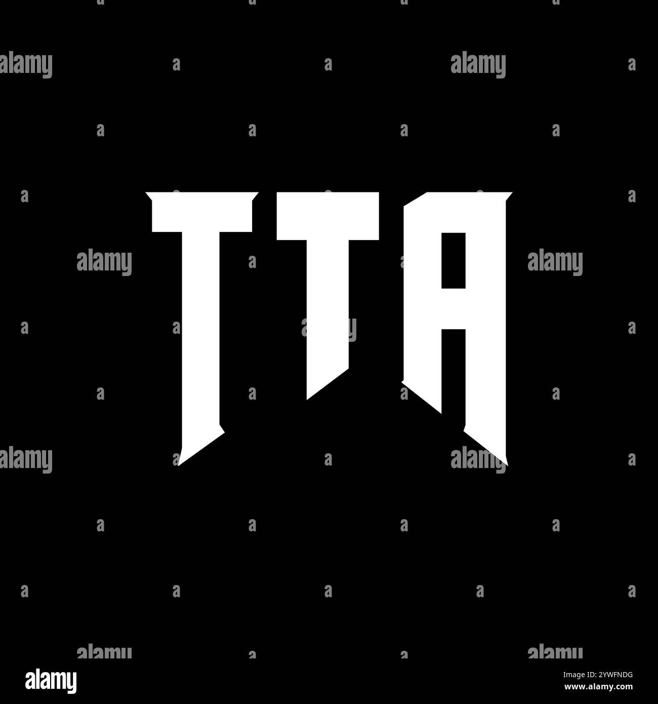 Tta logo design immagini e fotografie stock ad alta risoluzione - Alamy