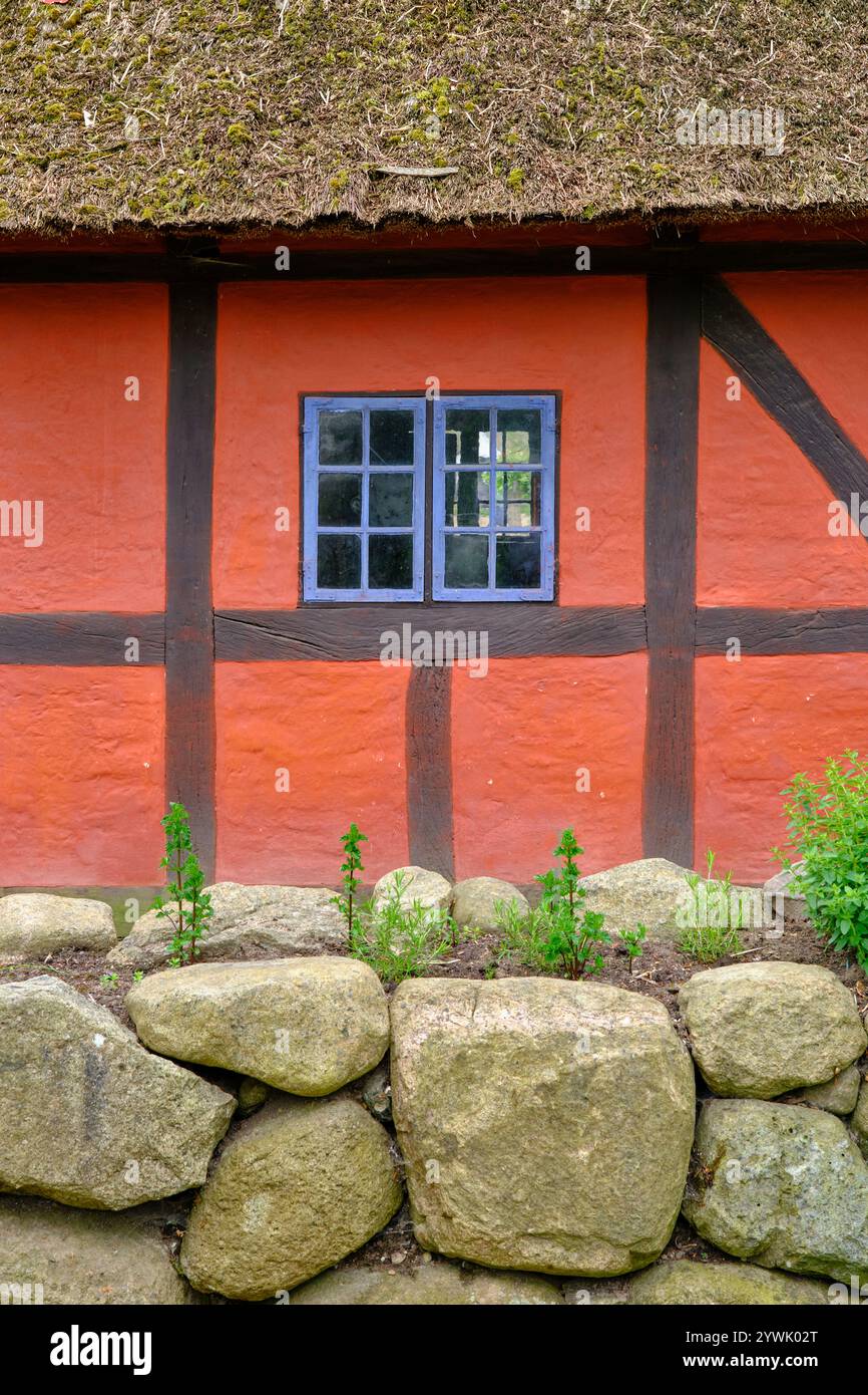 Frilandsmuseet (Museo all'aperto) è un museo all'aperto nella periferia settentrionale di Copenaghen. Danimarca Foto Stock