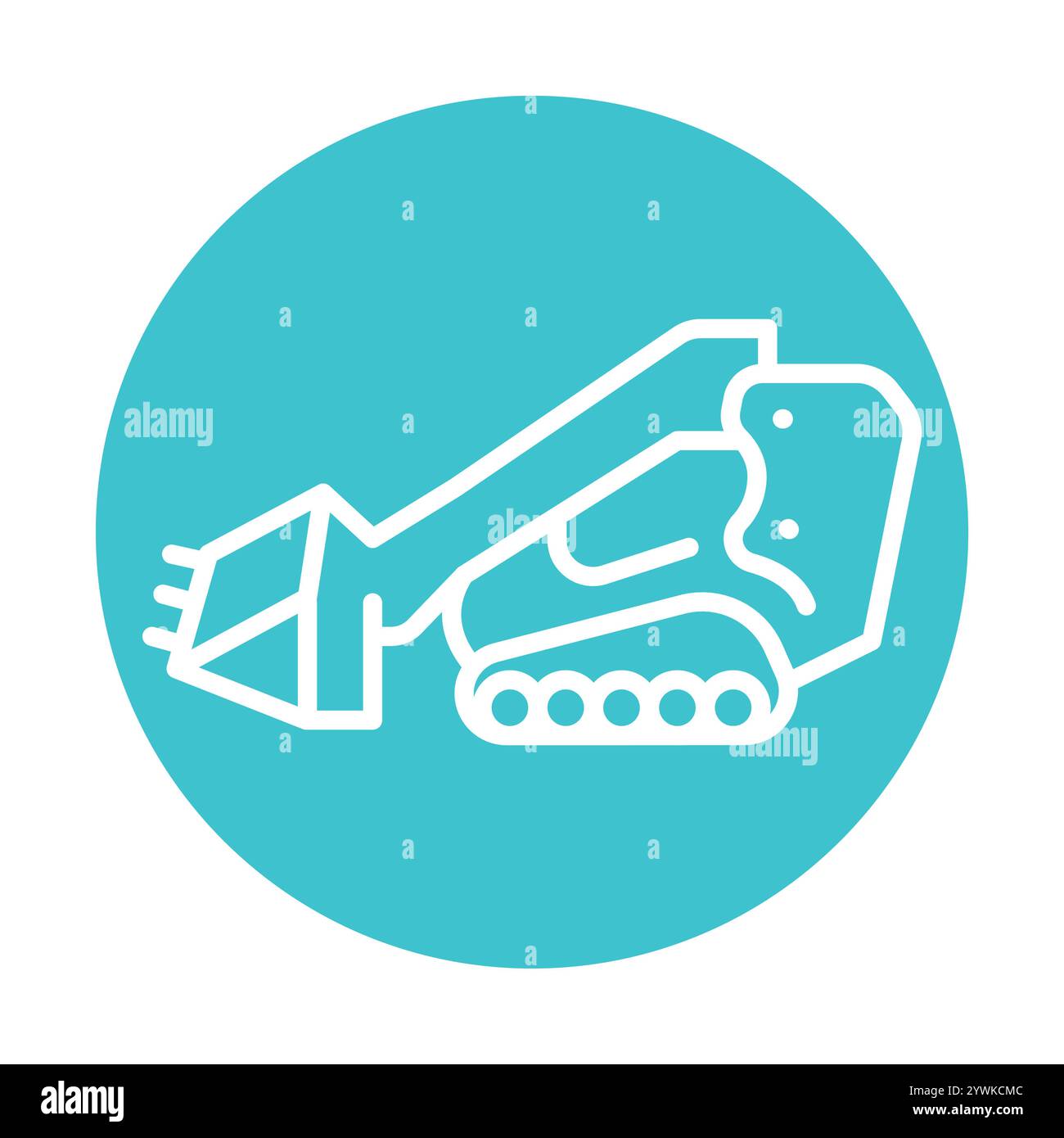 Illustrazione della linea nera dello spazzaneve multiuso. Macchina per la rimozione della neve. Traccia modificabile. Illustrazione Vettoriale