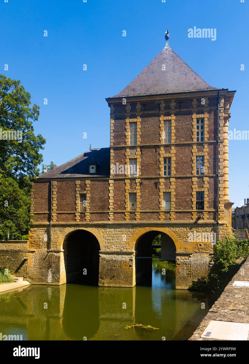 Arthur Rimbaud Museo sulle rive del fiume Mosa, Charleville-Mezieres Foto Stock