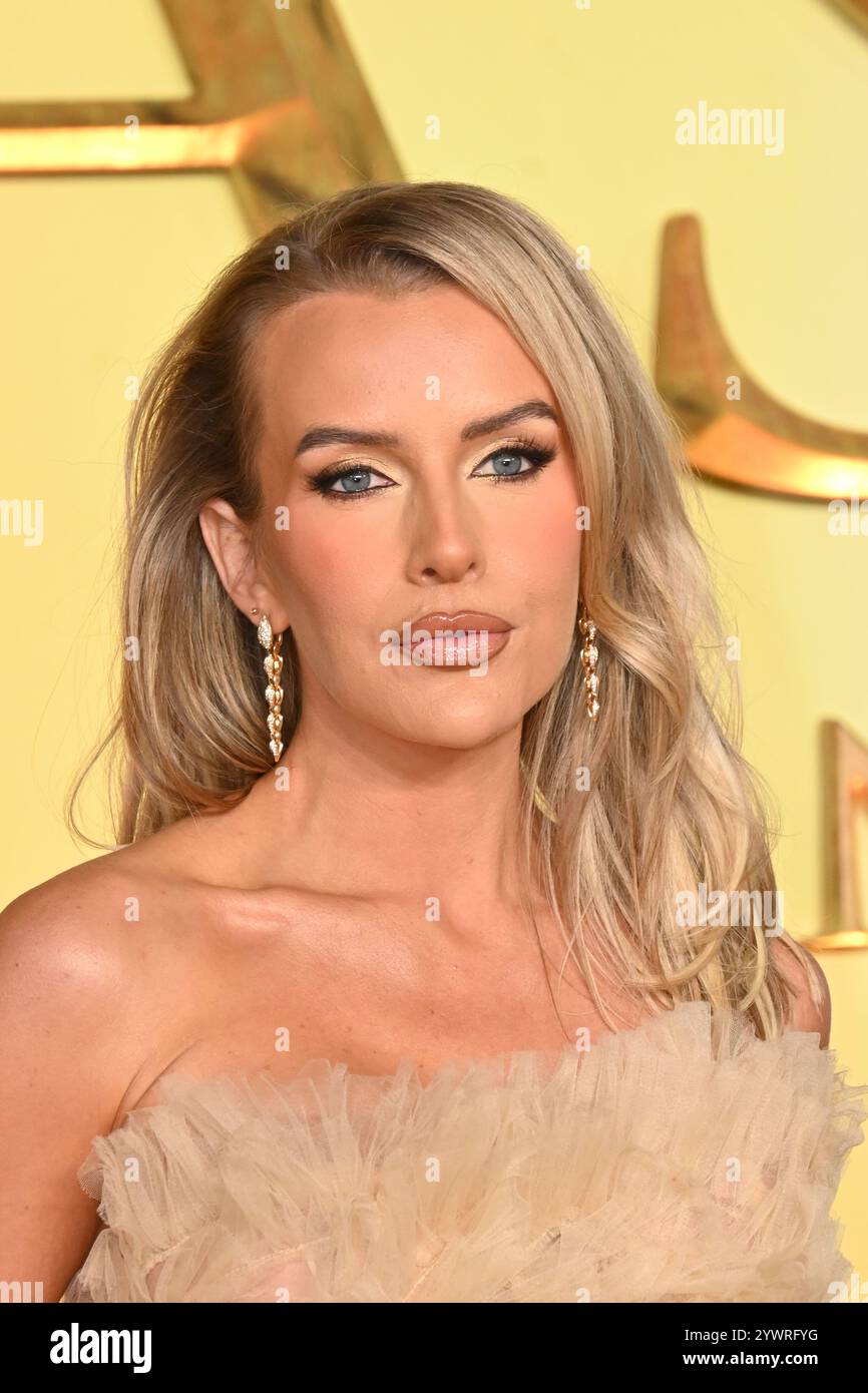 Londra, Regno Unito. 11 dicembre 2024. Faye Winter al Mufasa, il Re Leone Premiere UK al Cineworld Leicester Square. Crediti: Nils Jorgensen/Alamy Live News Foto Stock