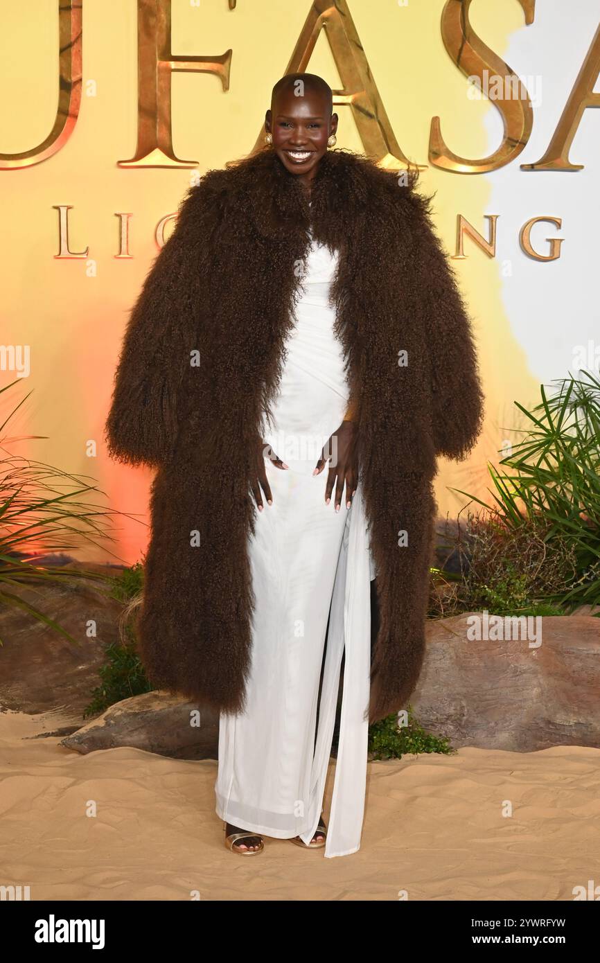 Londra, Regno Unito. 11 dicembre 2024. ADOT Gak al Mufasa, la premiere del Re Leone nel Regno Unito al Cineworld Leicester Square. Crediti: Nils Jorgensen/Alamy Live News Foto Stock