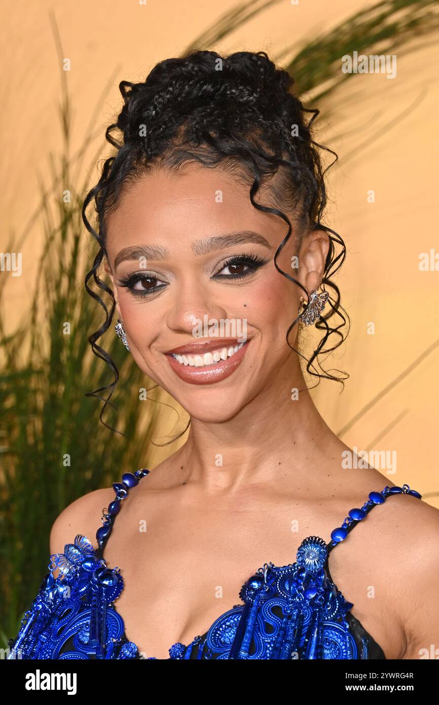 Londra, Regno Unito. 11 dicembre 2024. Tiffany Boone a Mufasa, la prima del Regno Unito del Re Leone al Cineworld Leicester Square. Crediti: Nils Jorgensen/Alamy Live News Foto Stock
