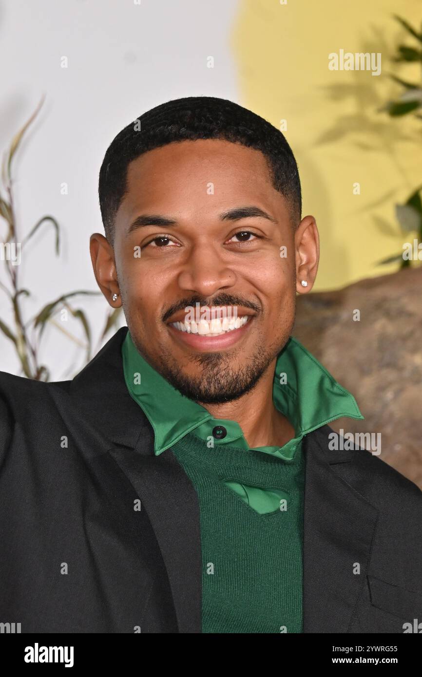 Londra, Regno Unito. 11 dicembre 2024. Kelvin Harrison Jr. A Mufasa, la premiere del Re Leone nel Regno Unito al Cineworld Leicester Square. Crediti: Nils Jorgensen/Alamy Live News Foto Stock