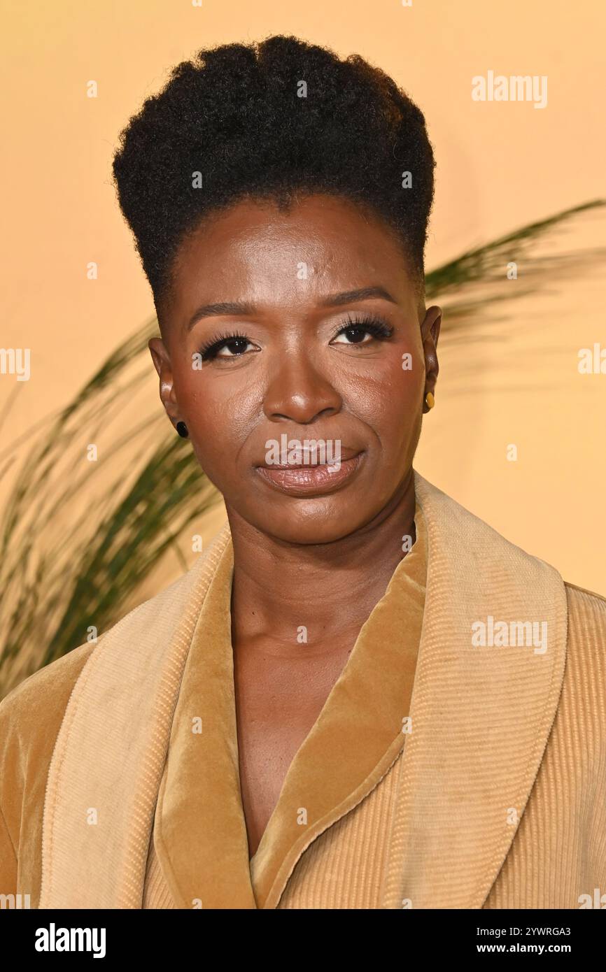 Londra, Regno Unito. 11 dicembre 2024. Folake Olowofoyeku a Mufasa, la prima del Regno Unito del Re Leone a Cineworld Leicester Square. Crediti: Nils Jorgensen/Alamy Live News Foto Stock